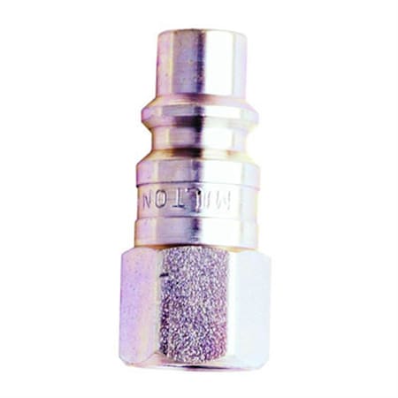 Milton 3/8" Female Plug H-Style 1838BK